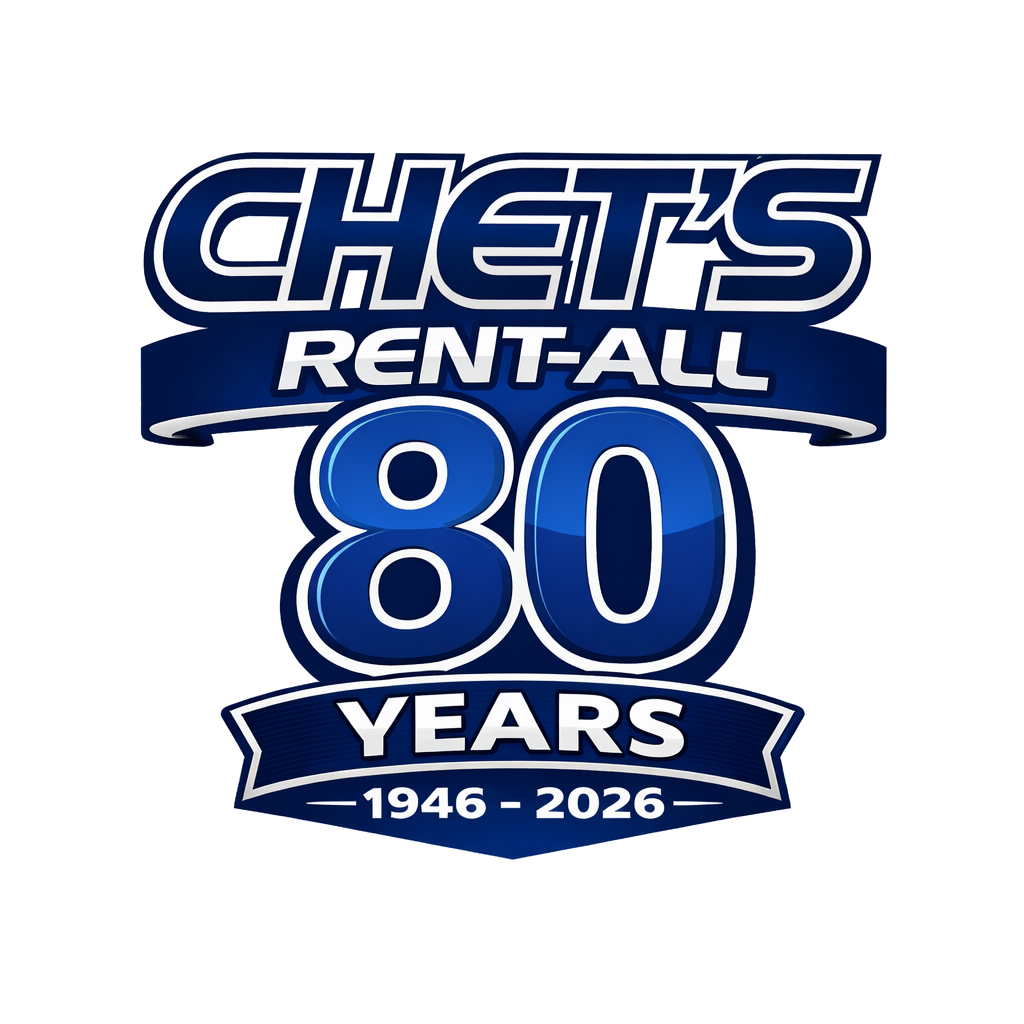 Chet's Rent-all Plymouth Equipment Rental logo